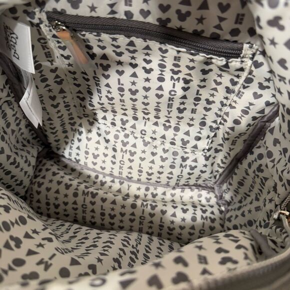 Petunia Pickle Bottom Mini BACKPACK Diaper Bag Disney Love Mickey Mouse Pattern - Picture 8 of 12